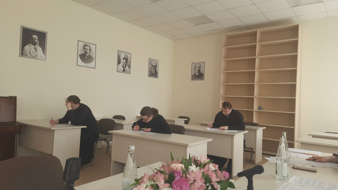 В Саранской духовной семинарии прошёл комплексный государственный экзамен